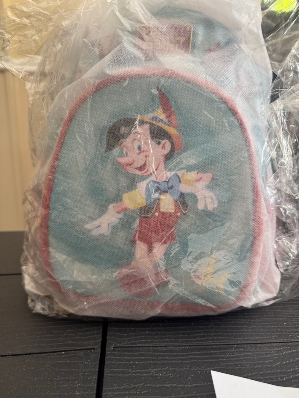 Loungefly Pinocchio Light Blue and Red Mini Backpack